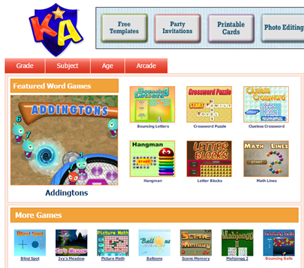 KA - word games